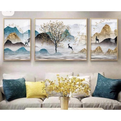 tranh treo tường tráng gương cao cấp