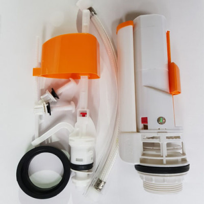 Bộ ruột thay thế cho bồn cầu 2 nút nhấn, cọc xả cao 26cm