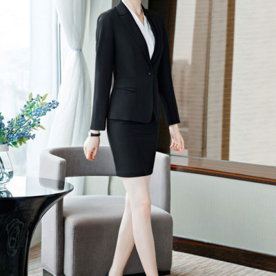 Bộ Vest Áo Váy Nữ Titishop ACC179 - Đen