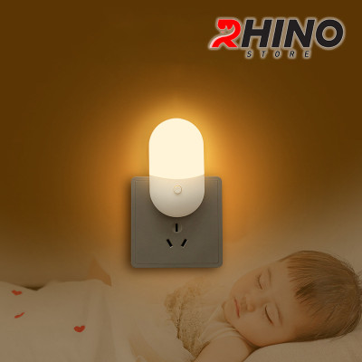 Đèn ngủ 2 màu Rhino L802, nhẹ nhàng tiết kiệm điện - Hàng chính hãng