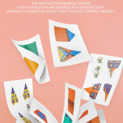 Đồ Chơi Gấp Giấy Thủ Công Mideer Origami Paper Planes – Máy Bay