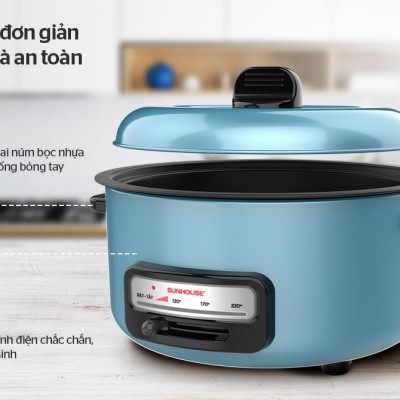 LẨU ĐIỆN SUNHOUSE SHD4527 - Hàng Chính Hãng