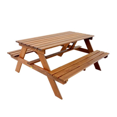 Bộ Bàn Ghế Pasir Bajak IBIE NT3012 (150 x 150 x 72 cm) - Nâu