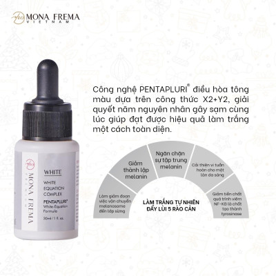 Serum Dưỡng Trắng Da Mona Frema WHITE Equation Complex 30ml