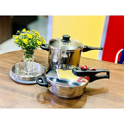 Combo 2 nồi áp suất 3L/6L - Hàng Chính Hãng