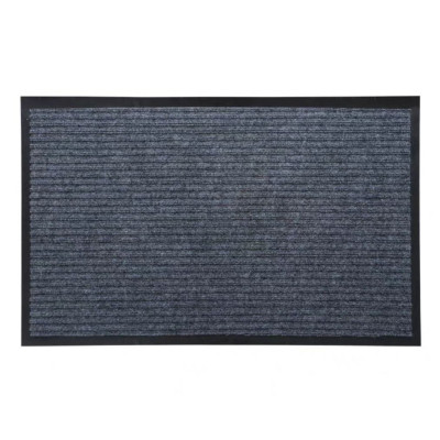 Thảm Chùi Chân chống trượt đế cao su trải sảnh 120cm x180cm - Đỏ đun & Xám đen