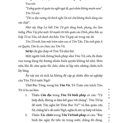 Chư Tử Tinh Tuyển - Tôn Tử (Bìa Cứng)