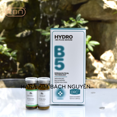 Combo Peel Da B-tox Peel 2 Màu + B5 Plus Phục Hồi, Tái Tạo Da Sau Peel (Hàng Chính Hãng)