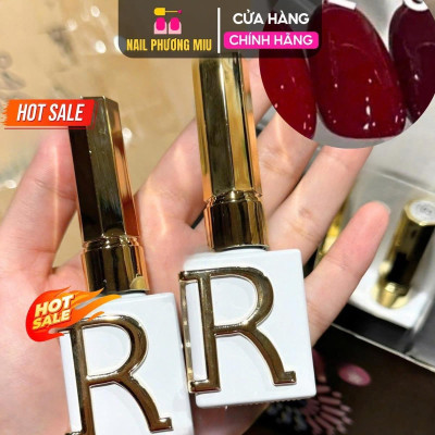 Sơn Gel CR Tông Đỏ Cao Cấp Chai Lẻ 15ml Làm Nail Siêu Hot, Sơn Đỏ Cr Hotrend Chữ R Loại 1 Không Ánh Tím