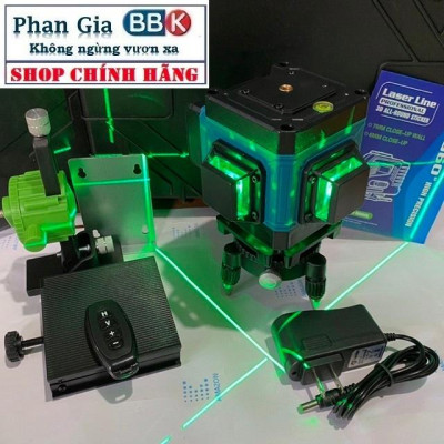 Máy Cân Bằng Laze Xanh 12 Tia Siêu Sáng AKUZA - Bảo Hành 1 Năm