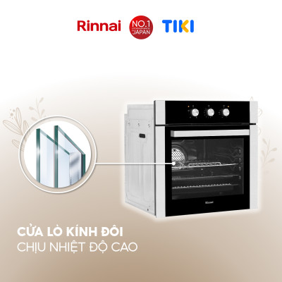 Lò nướng điện âm tủ Rinnai RO-E6104MA-EB dung tích 65L 2300W