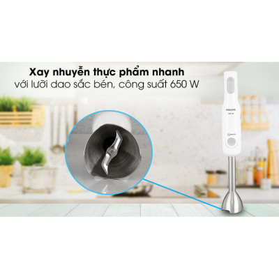 Máy xay sinh tố cầm tay Philips HR2534 (650W) - Hàng chính hãng
