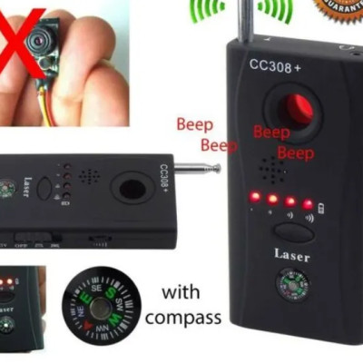 ROGTZ - Máy Phát Hiện Nghe Trộm C308 - Phát Hiện Camera, Định Vị GPS Hiệu Quả, Phát Hiện Đa Tần Số, Công Nghệ Quét Hồng Ngoại, Cảnh Báo Thông Minh, Pin 500mAh Hoạt Động Bền Bỉ, Thiết Kế Hiện Đại - Hàng Chính Hãng