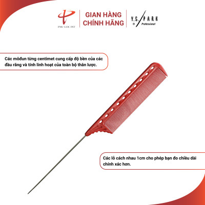 Lược chải hóa chất chuyên dụng chịu nhiệt YS PARK 112 - Hàng chính hãng