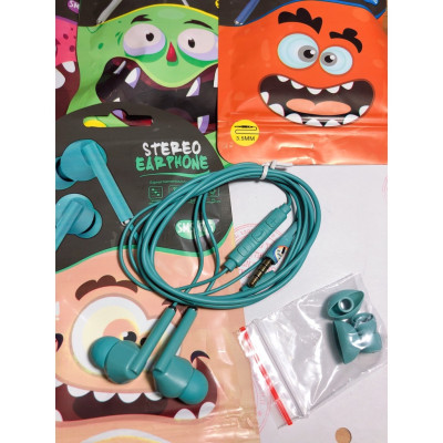 Tai nghe điện thoại Ham mer R16 Chân cắm 3.5ly dây dài 1.2m âm thanh trầm đa năng, Hàng chính hãng