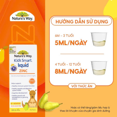 Kẽm Hữu Cơ Cho Bé Nature