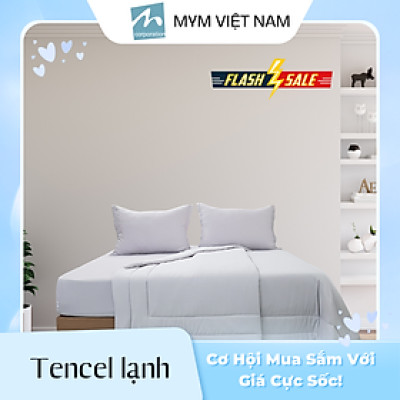 Chăn chần bông MYM chất liệu vải Tencel Lạnh Cao Cấp Sang Trọng