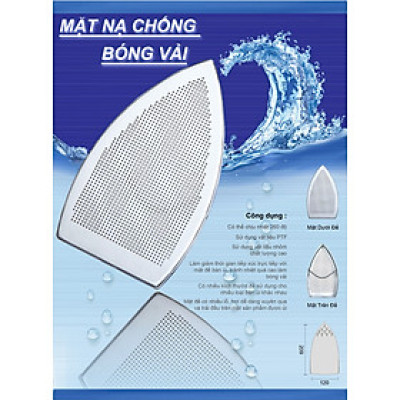 Mặt nạ bàn ủi ES-94A và ES-300 Silver Star - Hàng Chính Hãng