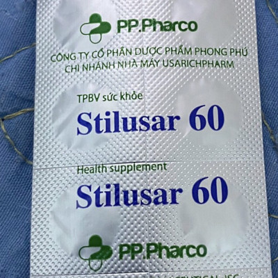 Hỗ trợ an thần - dễ ngũ - ngủ ngon giấc  STILUSAR 60 - Hộp 100 viên