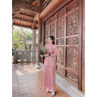 ĐỒ LAM ĐI CHÙA #Mã Freeship Xtra RP028# mẫu Đính Dây May Mắn