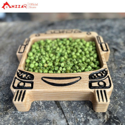 Khay Gỗ Decor Hình Ô Tô – Nguyên Khối Cao Cấp – Đựng Mứt, Hạt Sấy, Quà Tặng Trung Thu Tết