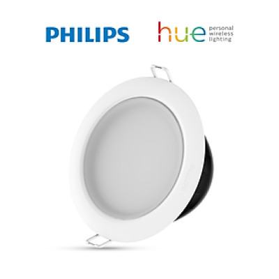 Bộ đèn âm trần Philips Hue Downlight – Garnea 7W D125 / 10.5W D150