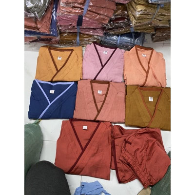 Đồ Lam Đi Chùa # Nhật Nơ Tơ lụa # Quần Áo Nữ # Đồ Bộ Nữ