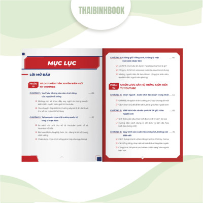 Combo 3 sách - Kiếm tiền xuyên biên giới từ Youtube, Sản xuất video ngắn livestream, 100 Bài mẫu content