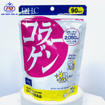 Viên uống DHC Collagen Nhật Bản 30 - 90 ngày giúp đẹp da chống lão hoá, hỗ trợ xương khớp