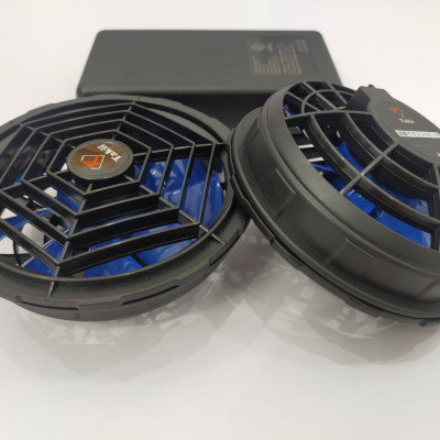 Bộ Phụ Kiện Áo Điều Hòa DOKY Nhật Bản Cao Cấp, Thời Gian Chạy 17-20 Tiếng, PIN Dung Lượng Cao 30.000mAh Quạt 12V Không Chổi Than, BH 12 Tháng