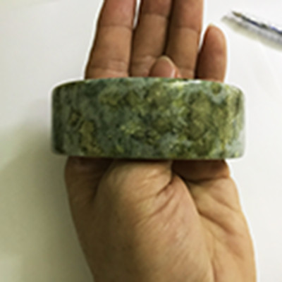 Vòng tay cẩm thạch vuông cho nam bản cao từ 2.5 đến 2.8 cm. VONGTAYNAMDACAMTHACH