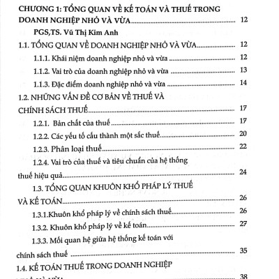 Lý Thuyết - Thực Hành - Giải Pháp Kế Toán & Thuế Trong Doanh Nghiệp Nhỏ Và Vừa
