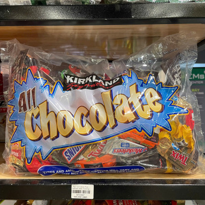 kẹo Socola Kirkland All Chocolate bag 150 viên