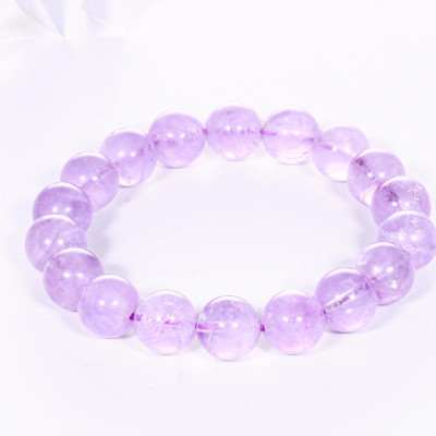 Vòng tay đá thạch anh tím ngọc hạt đá 10mm mệnh hỏa, thổ - Ngọc Quý Gemstones