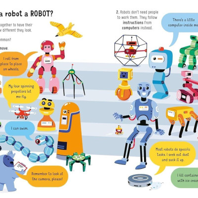Sách ngoại văn: Lots Of Things To Know About Robots