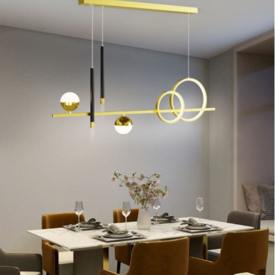 Đèn thả cao cấp trang trí nội thất hiện đại, sang trọng.