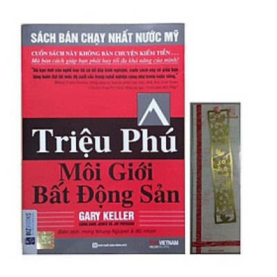 Triệu phú môi giới bất động sản(tặng bookmark kim loại mạ vàng)
