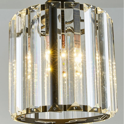 Đèn thả UGOT pha lê trang trí nội thất - kèm bóng LED và đế ốp trần