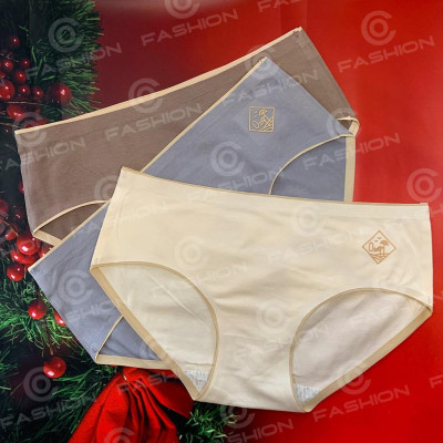 Quần Lót Nữ Q02 Mã O2 Cotton Y Tế Với Đáy Kháng Khuẩn Ép Không Đường May Mặc Thoải Mái Mặc Trong Váy Không Lằn  - giao màu ngẩu nhiên