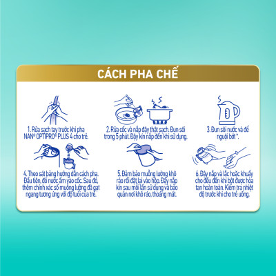 [Tặng Đồ chơi toán học cân bằng] Bộ 2 lon Sữa bột Nestlé NAN OPTIPRO PLUS 4 800g/lon với 5HMO Giúp tiêu hóa tốt + Tăng cường đề kháng - Bé 2-6 tuổi