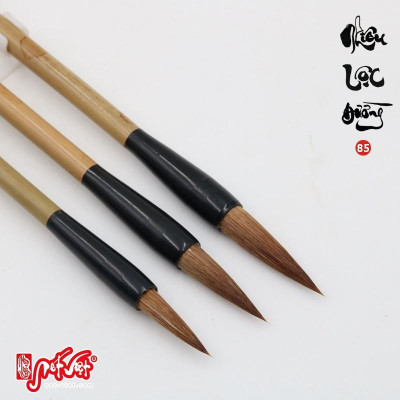 Bút lông Lang hào Cổ nghệ Nhiêu Lộc Đường thư pháp viên bút & nét xước