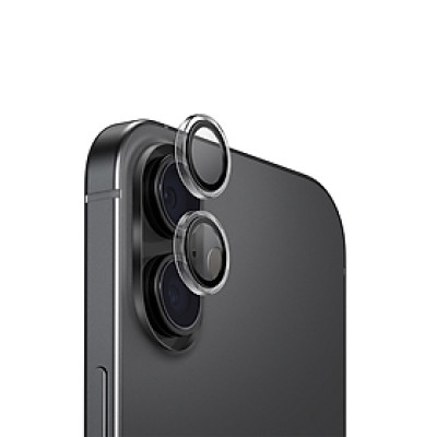 [Dành cho iPhone 17] Kính cường lực Camera cho Iphone 17/ 17 Air UNIQ OPTIX ALUGUARD Kèm Khung Trợ Dán_ Hàng chính hãng