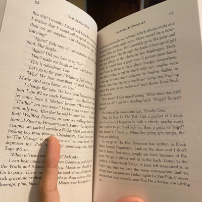 Sách - The Rules of Attraction by Bret Easton Ellis | American Modern Classics English Fiction