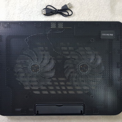 Đế Tản Nhiệt laptop N99 loại 2 quạt - Quạt tản nhiệt cho laptop từ 17inch trở xuống