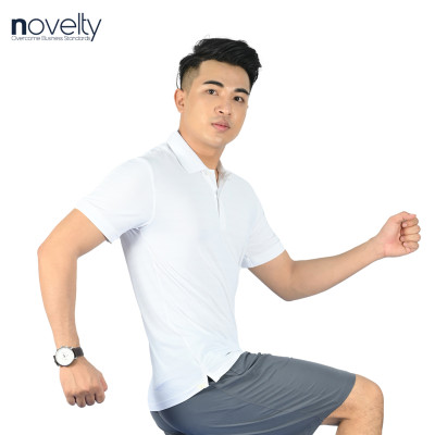 Áo thun Polo nam Novelty 210055 màu trắng