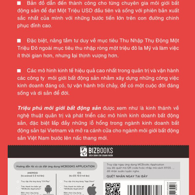 Triệu phú môi giới bất động sản (tặng kèm sổ tay hc + bookmark hc)