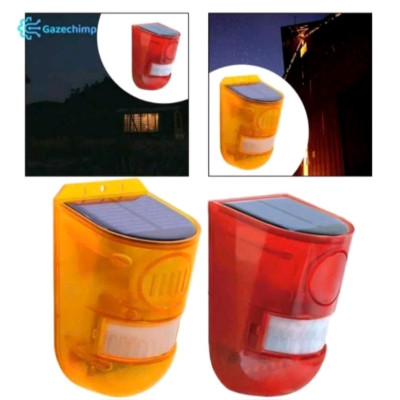 BỘ BÁO ĐỘNG SIÊU CHỐNG TRỘM HỒNG NGOẠI NĂNG LƯỢNG MẶT TRỜI CẢM BIẾN THÔNG MINH 