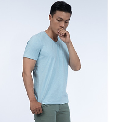 Áo thun Novelty cổ tim Xanh lý NATMMNMCSR190238N