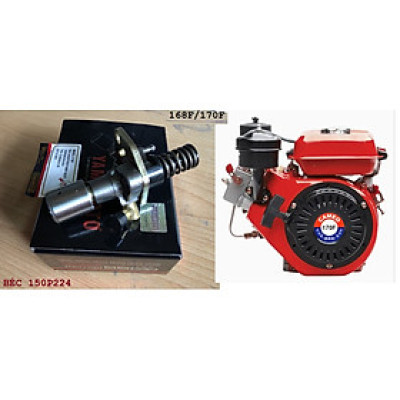 Tổng bơm cao áp, Cụm bơm dầu, heo dầu (có van từ) KAMA 186F 186FA 186F , máy phát điện KM186F KDE6500T