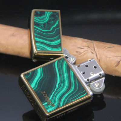 Vỏ Hộp Quẹt, Bật lửa Zorro Cao Cấp Họa Tiết Dòng Sông Phát Sáng